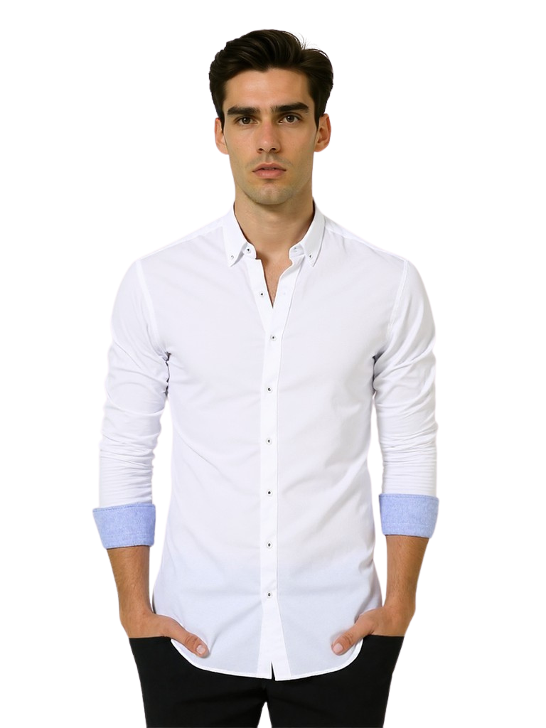 Button Down Collared Shirt