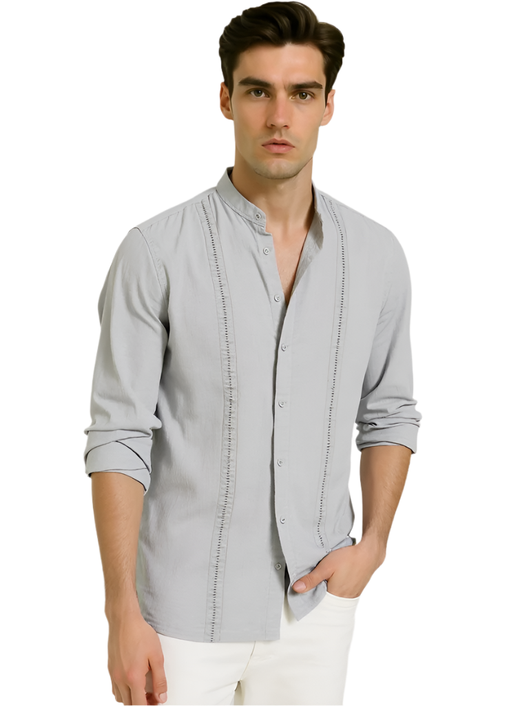 Men’s Button-Front Shirt