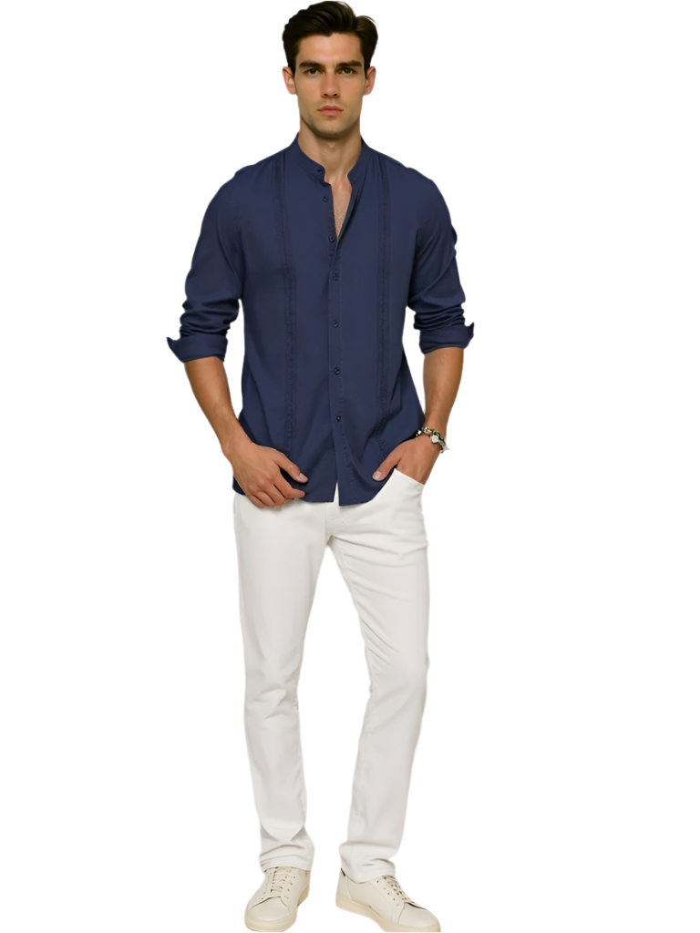Men’s Button-Front Shirt