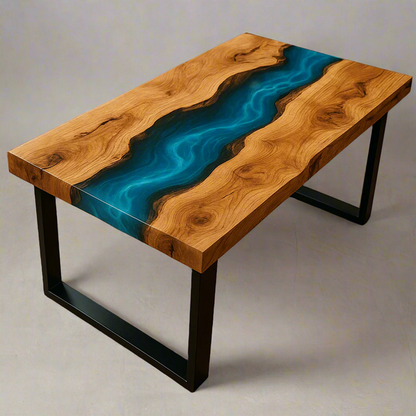 Blue River Epoxy Table "A"