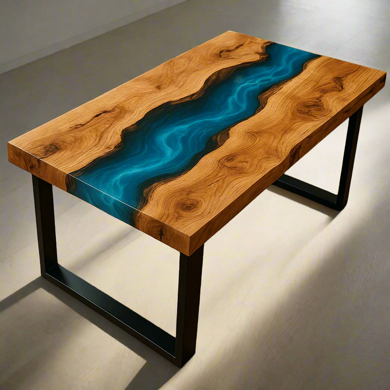 Blue River Epoxy Table "A"