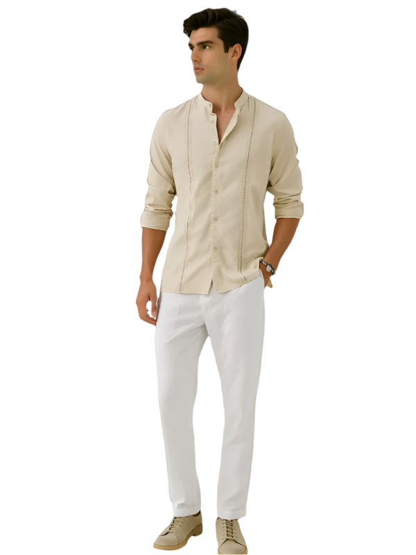 Men’s Button-Front Shirt