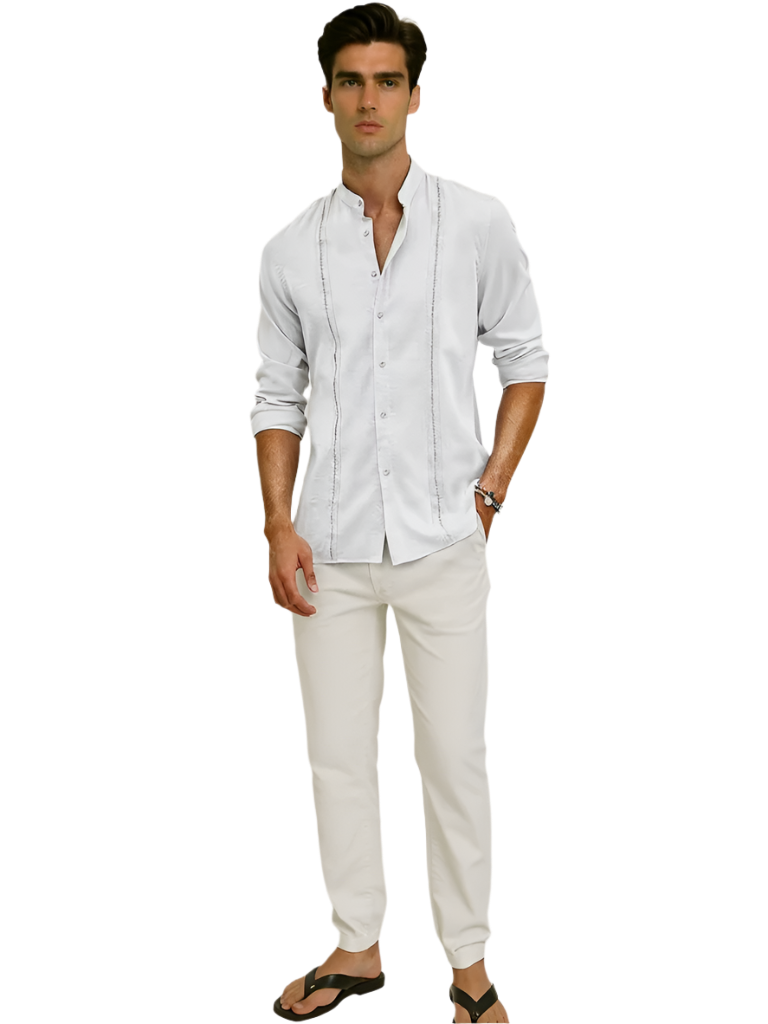 Men’s Button-Front Shirt