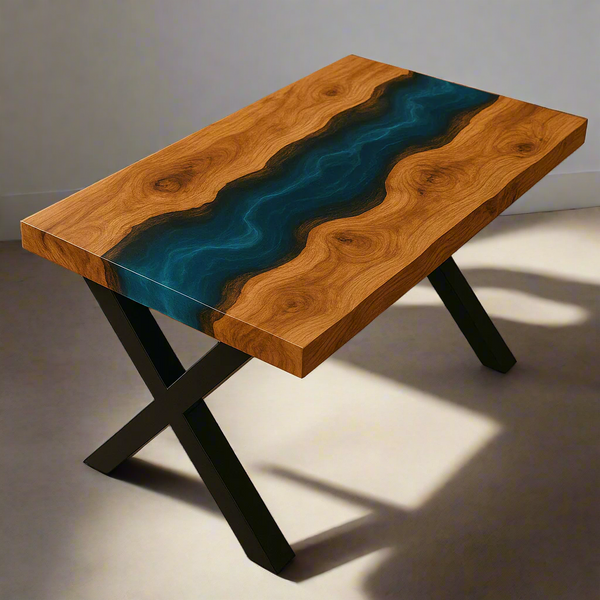 Blue River Epoxy Table "B"