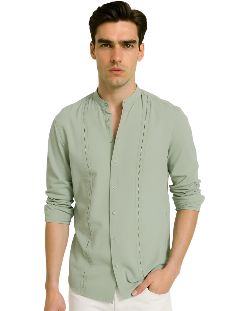 Men’s Button-Front Shirt